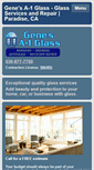 Mobile Screenshot of genesglass.com